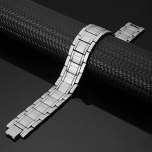 Load image into Gallery viewer, Silver Super Strong Titanium Magnetic Bracelet