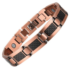 Load image into Gallery viewer, Copper Link Full Magnetic Bracelet - GaussTherapy