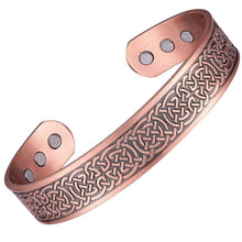 Load image into Gallery viewer, Copper Magnetic Bangle - GaussTherapy