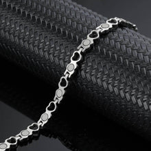 Load image into Gallery viewer, Cupid Love Silver Magnetic Bracelet - Gauss Therapy