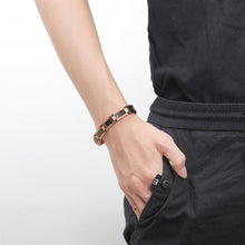 Load image into Gallery viewer, Copper Link Full Magnetic Bracelet - GaussTherapy