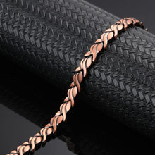 Load image into Gallery viewer, Ladies Swirl Design Fully Magnetic Bracelet - Gauss Therapy