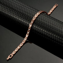 Load image into Gallery viewer, Copper Link Full Magnetic Bracelet - GaussTherapy