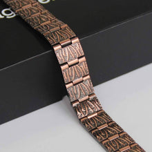 Load image into Gallery viewer, Copper Link Full Magnetic Bracelet - GaussTherapy