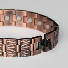 Load image into Gallery viewer, Copper Link Full Magnetic Bracelet - GaussTherapy
