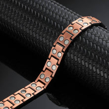 Load image into Gallery viewer, Copper Link Full Magnetic Bracelet - GaussTherapy