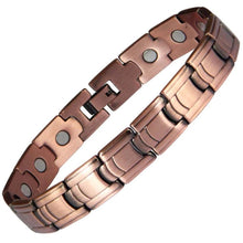 Load image into Gallery viewer, Modern Design Copper Magnetic Bracelet - Gauss Therapy