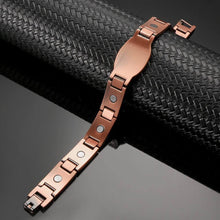 Load image into Gallery viewer, Copper Link Full Magnetic Bracelet - GaussTherapy