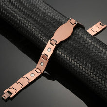 Load image into Gallery viewer, Copper Link Full Magnetic Bracelet - GaussTherapy
