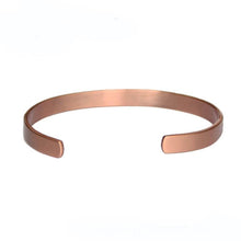 Load image into Gallery viewer, Copper Magnetic Bangle - GaussTherapy