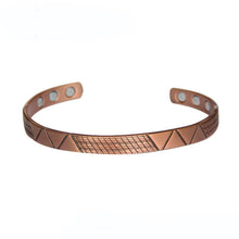 Load image into Gallery viewer, Copper Magnetic Bangle - GaussTherapy