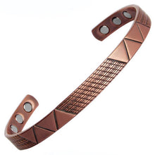 Load image into Gallery viewer, Copper Magnetic Bangle - GaussTherapy