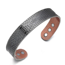 Load image into Gallery viewer, Copper Magnetic Bangle - GaussTherapy