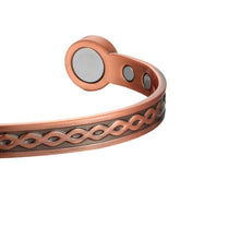 Load image into Gallery viewer, Copper Magnetic Bangle - GaussTherapy