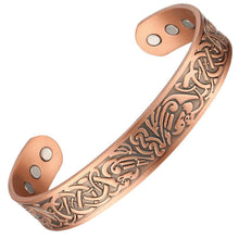 Load image into Gallery viewer, Copper Magnetic Bangle - GaussTherapy