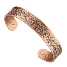 Load image into Gallery viewer, Copper Magnetic Bangle - GaussTherapy