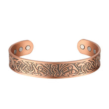 Load image into Gallery viewer, Copper Magnetic Bangle - GaussTherapy