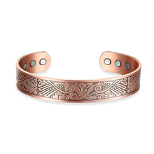 Load image into Gallery viewer, Copper Magnetic Bangle - GaussTherapy