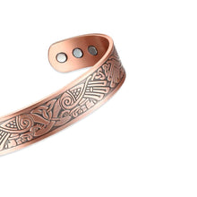 Load image into Gallery viewer, Copper Magnetic Bangle - GaussTherapy
