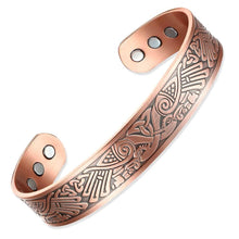 Load image into Gallery viewer, Copper Magnetic Bangle - GaussTherapy