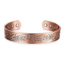 Load image into Gallery viewer, Copper Magnetic Bangle - GaussTherapy