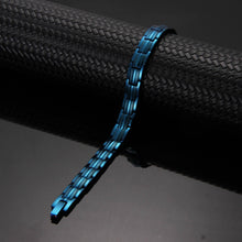 Load image into Gallery viewer, Ladies Blue 4in1 Titanium Magnetic Bracelet - Gauss Therapy