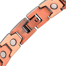 Load image into Gallery viewer, Copper Link Full Magnetic Bracelet - GaussTherapy