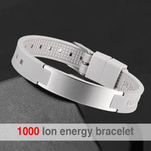 Load image into Gallery viewer, Silicone 4in1 Adjustable Magnetic Bracelet - Gauss Therapy