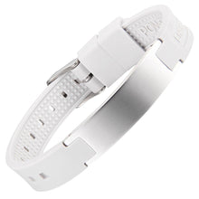 Load image into Gallery viewer, Silicone 4in1 Adjustable Magnetic Bracelet - Gauss Therapy