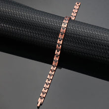 Load image into Gallery viewer, Copper Link Full Magnetic Bracelet - GaussTherapy