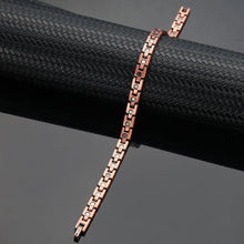 Load image into Gallery viewer, Copper Link Full Magnetic Bracelet - GaussTherapy