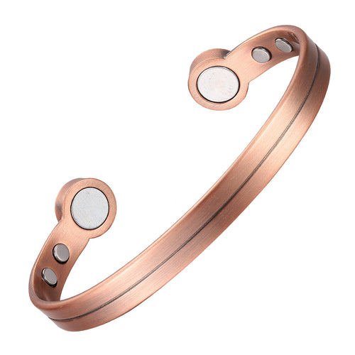 Copper Hi Power Gauss Therapy Magnetic Bangle