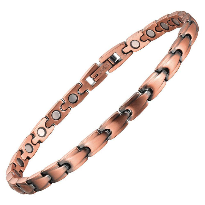 Copper Link Full Magnetic Bracelet - GaussTherapy