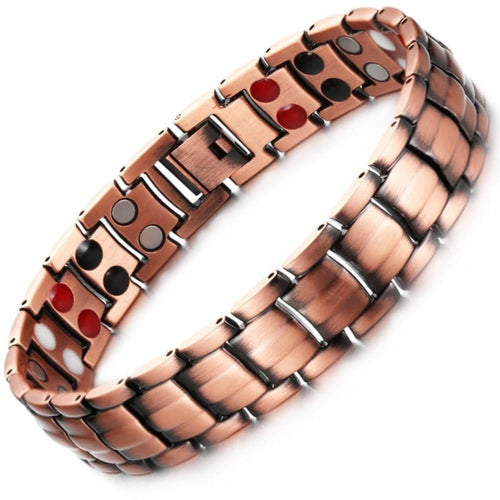 Copper 4in1 Energy Magnetic Bracelet - Gauss Therapy