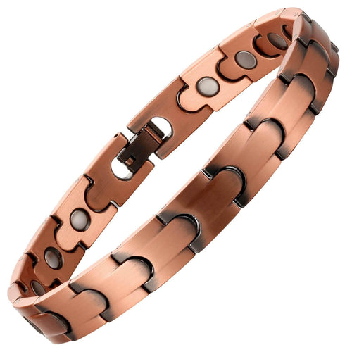 Copper Link Full Magnetic Bracelet - GaussTherapy