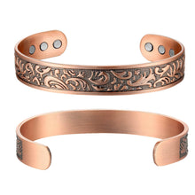 Load image into Gallery viewer, Copper Magnetic Bangle - GaussTherapy
