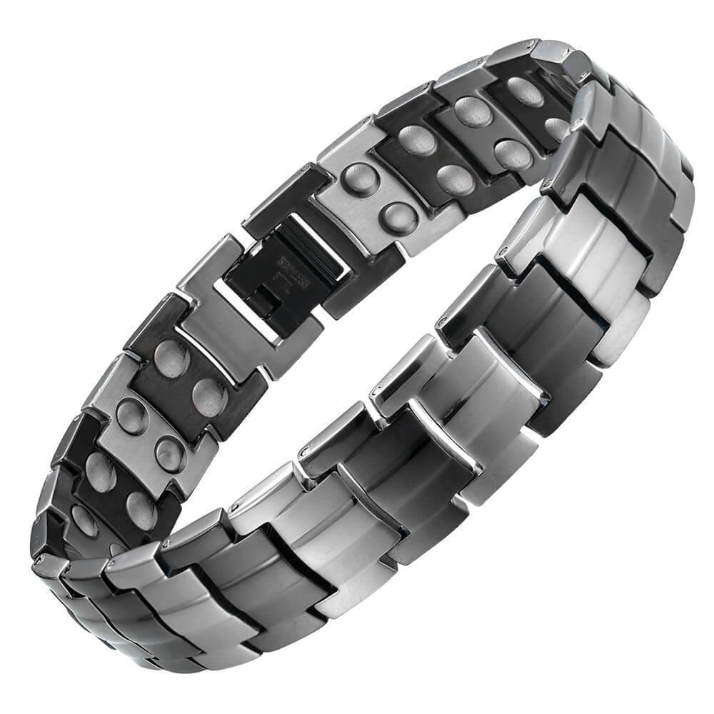 Men Titanium Bracelets - Magnetic Therapy for Pain Relief Men Titanium Bracelets - Magnetic Therapy for Pain Relief