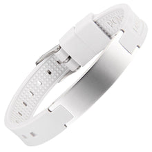 Load image into Gallery viewer, Silicone 4in1 Adjustable Magnetic Bracelet - Gauss Therapy
