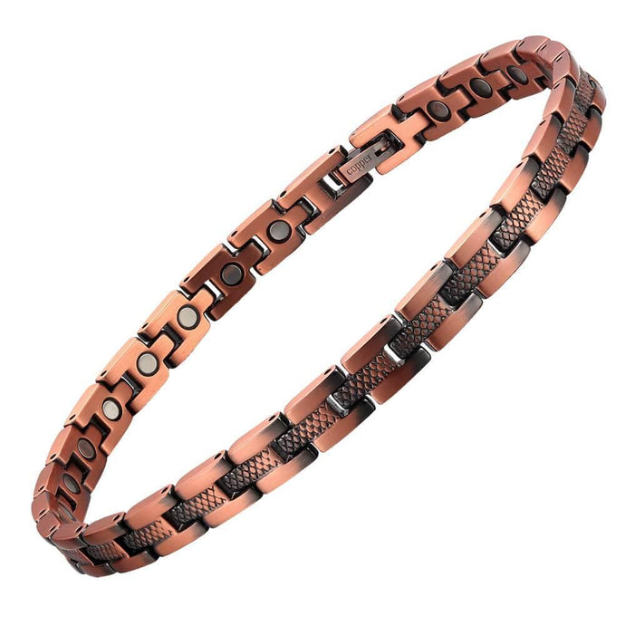 Copper Link Full Magnetic Bracelet - GaussTherapy